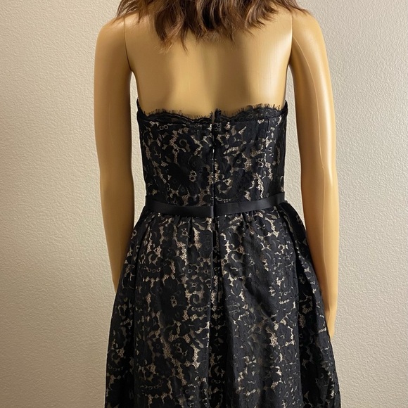 Robert Rodriguez Black Lace Party Formal Cocktail Dress Size 4 - NWT - Picture 4 of 10